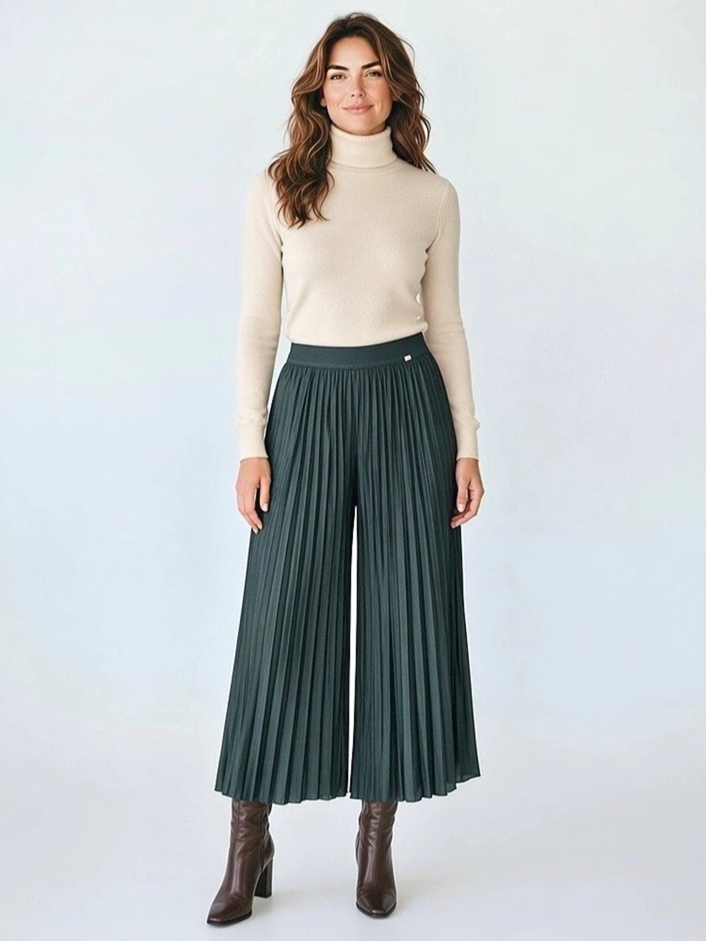BOSS Pleated Culotte Pants size S